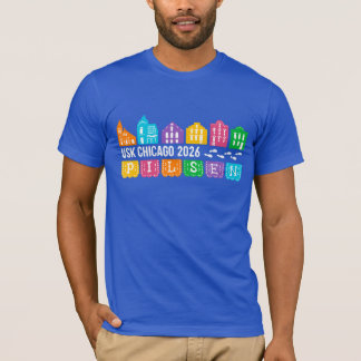 Vår 2026 Usk Chicago SketchWalk T Shirt