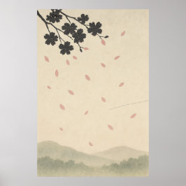 Vår 3, Petals i Vinden, Säsong Print Poster