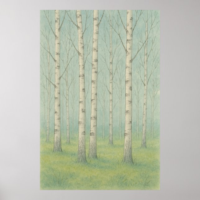 Vår 6, April Silence, Säsong Print Poster (Framsidan)