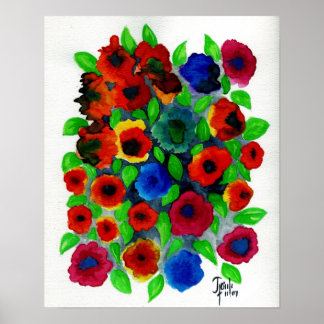 Vår Abundance: 15 tum x 19,41 tum kanvastryck Poster