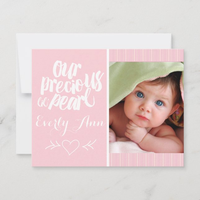 Vår ädla förklaring från Lil Pearl Flicka Meddelande (Framsida)