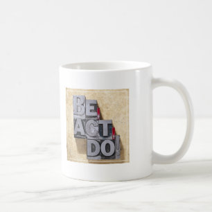 Var, agera, gör kaffemugg