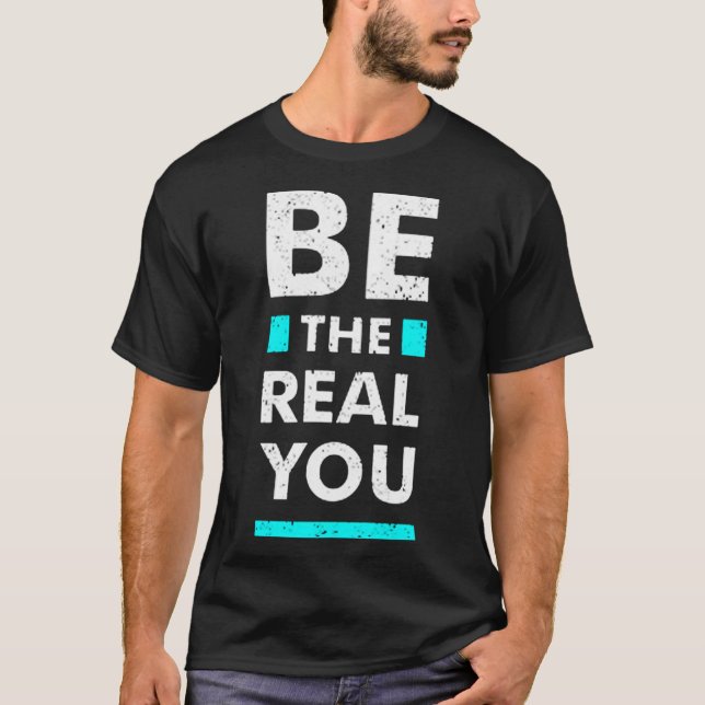 Var äkta du t shirt (Framsida)