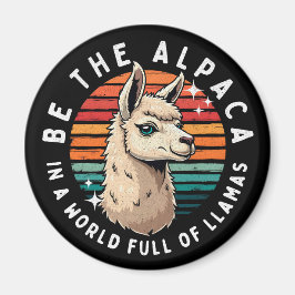 Var Alaca i Fullt Llamas Magnet