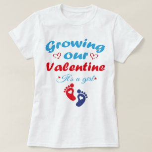 Vår Alla hjärtans dag blir en ny Gravid T Shirt
