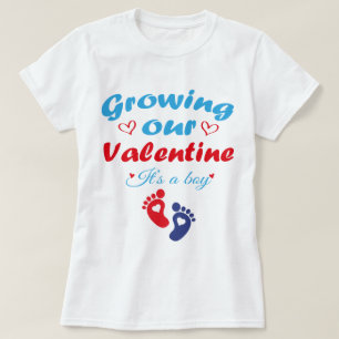 Vår Alla hjärtans dag blir en ny Gravid. T Shirt