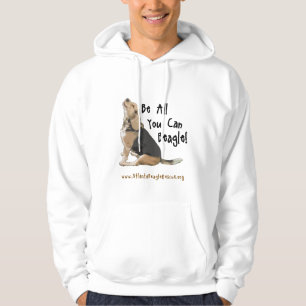 Var alla som du kan Beaglehoodien Sweatshirt Med Luva