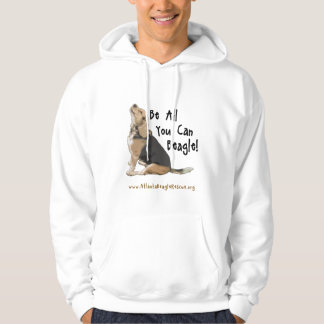 Var alla som du kan Beaglehoodien Sweatshirt Med Luva