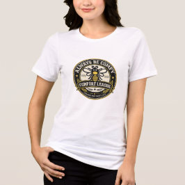 Var alltid bekväm Comfort League Retro högskole si T Shirt
