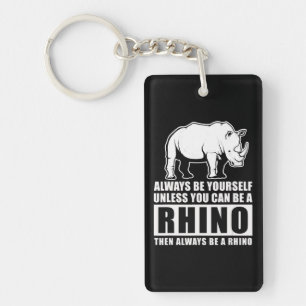 Var alltid dig själv om inte Rhino Costume Gift