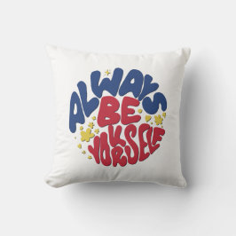 Var alltid dig själv - uppmjukande slarva kudde