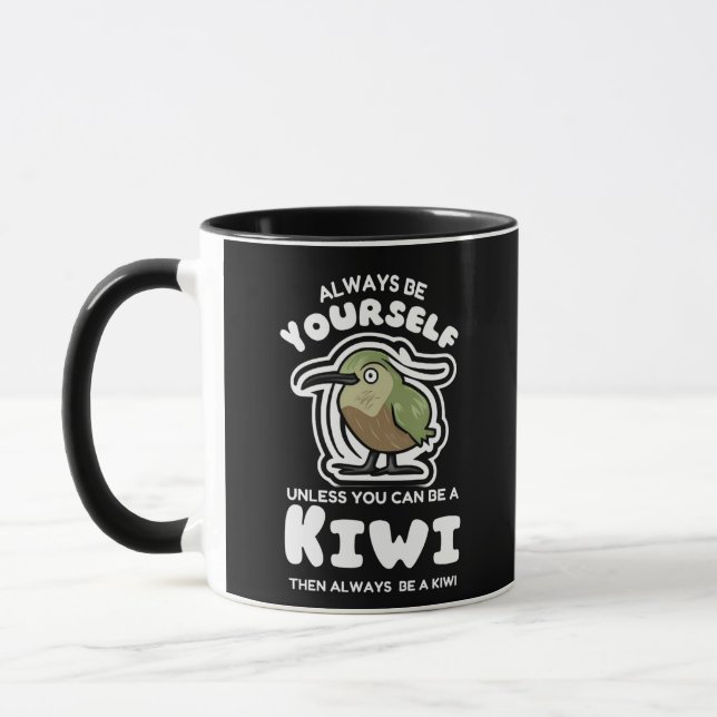 Var alltid din egen kiwi-solnedgång mugg (Vänster)