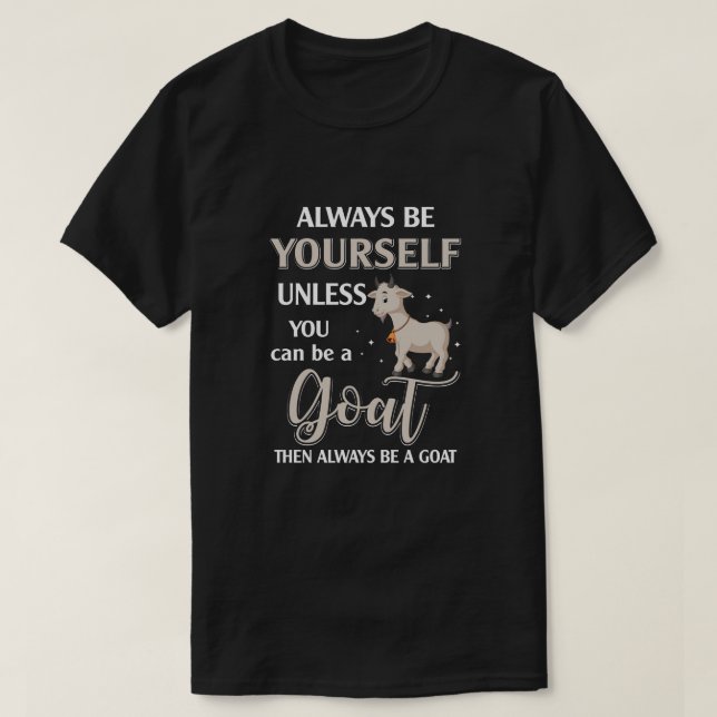 Var alltid din egen om du inte kan vara en gosse t shirt (Design framsida)