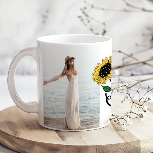 "Var alltid din egen solskenbild" 2-Anpassningsbar Kaffemugg
