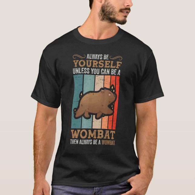 Var alltid en kvinnlig marsupial Australiens djurk T Shirt (Framsida)