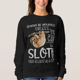 Var alltid en sansad, sansad, luth Quote Lazy Hang T Shirt