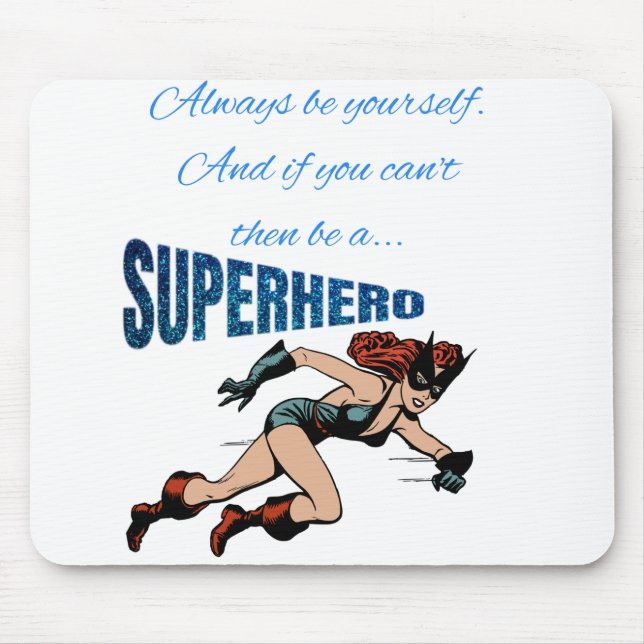 VAR ALLTID EN SUPERHERO MUSMATTA (Framsidan)
