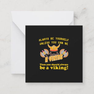 Var alltid en Viking Anteckningskort