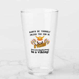 Var alltid en Viking Glaskopp