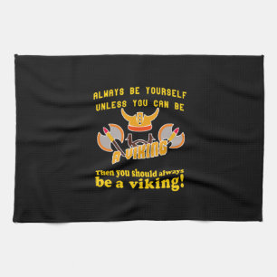 Var alltid en Viking Kökshandduk
