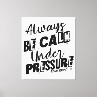 Var alltid Lugn under tryck - Motiveringsdesign