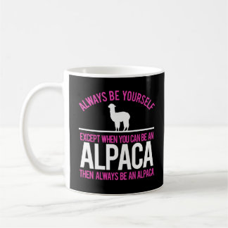 Var alltid roliga Alpacas för en Alpaca Kaffemugg