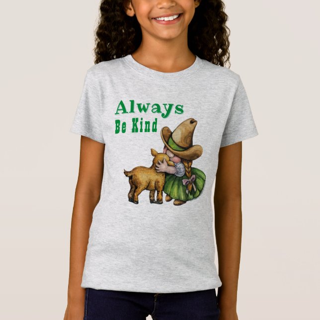 Var alltid snäll t shirt (Framsida)