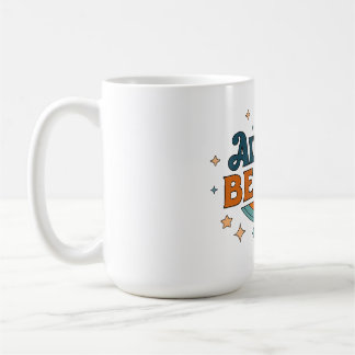 Var alltid snäll vinyldekal kaffemugg