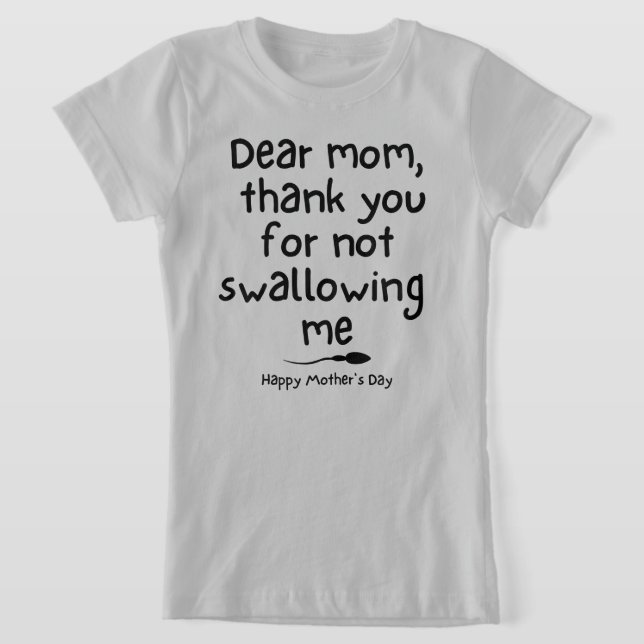 Var alltid tacksam mot Mor T Shirt (Laydown)