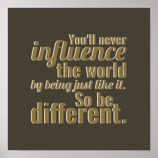 Var alltså annorlunda poster (Framsidan)