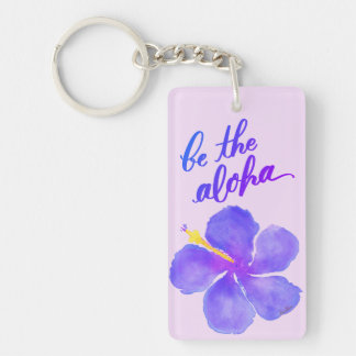 Var Aloha hibiskusen Keychain