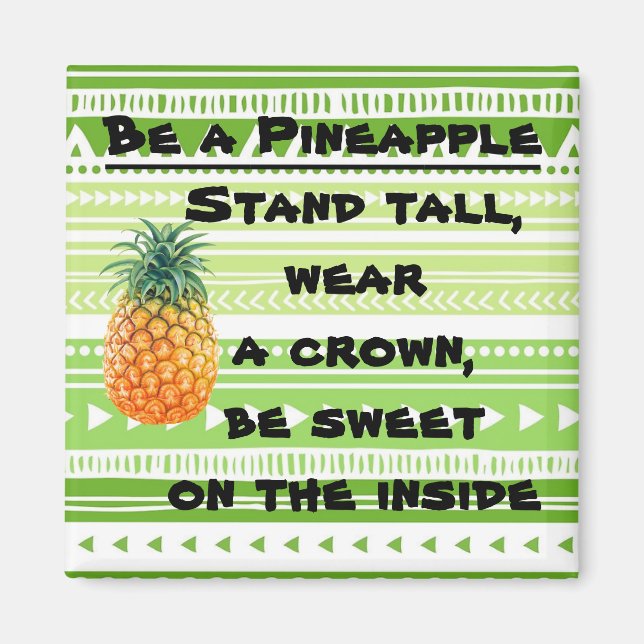 Var ananas magnet (Framsidan)