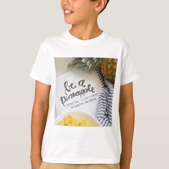 Var ananas t shirt (Framsida)