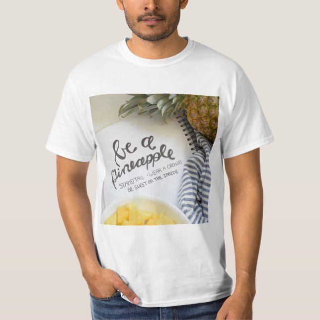 Var ananas t shirt (Framsida)