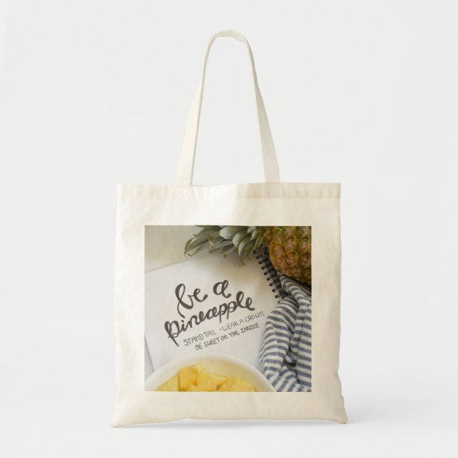 Var ananas tygkasse (Framsidan)