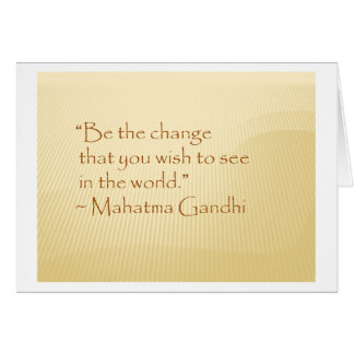 Var ändringen hälsningskort