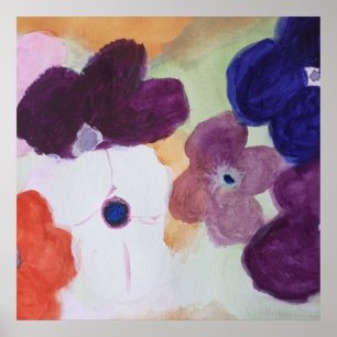 Vår Anemones Poster