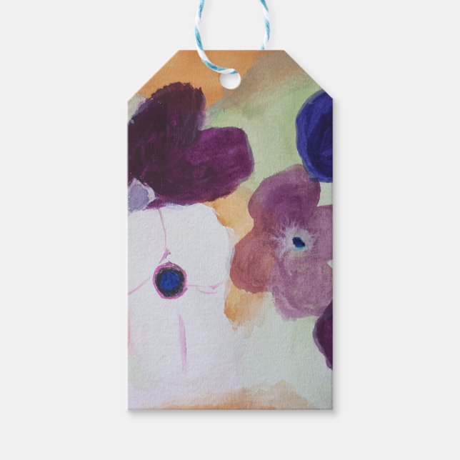 Vår Anemones Presentetikett (Framsidan)