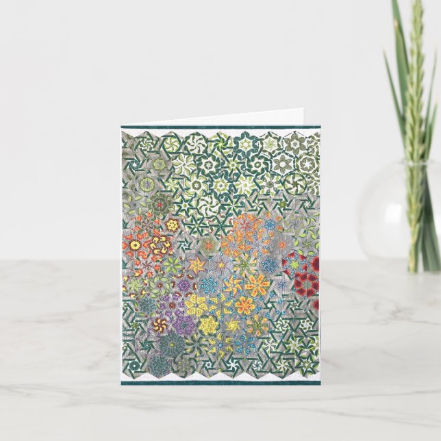 Vår Ängdecke Personlig Välkomstkort Helgkort (Framsida)