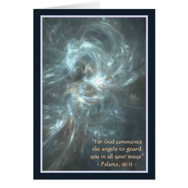 VÅR ÄNGLAR HÄLSNINGSKORT (Framsidan)