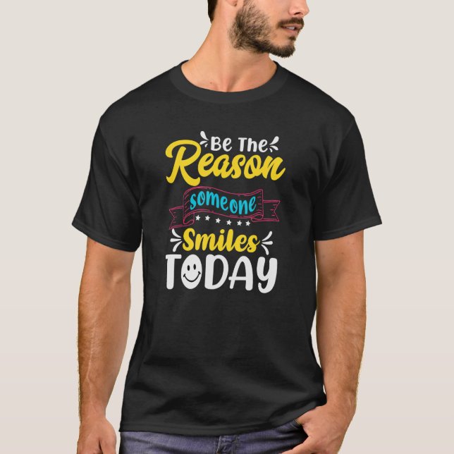 Var anledningen till att någon leker i dag, inspir t shirt (Framsida)