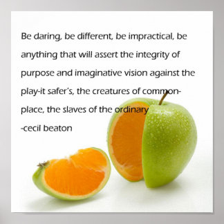 Var annorlunda poster