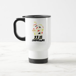 Var annorlunda, rolig funky-kattdesign resemugg