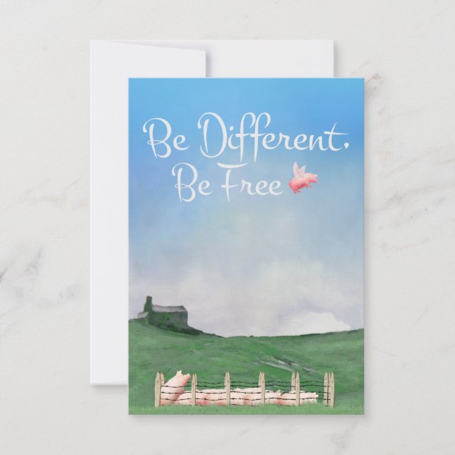 Var annorlunda, var fri (Framsida)