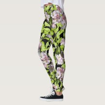 Vår Äppelblom Kvinnliga Leggings