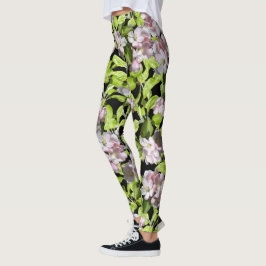 Vår Äppelblom Kvinnliga Leggings