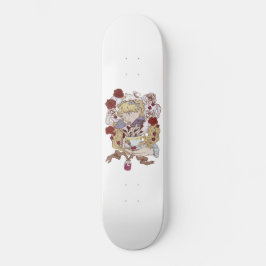 "Var är Alice" Mini Skateboard Bräda 18,5 Cm