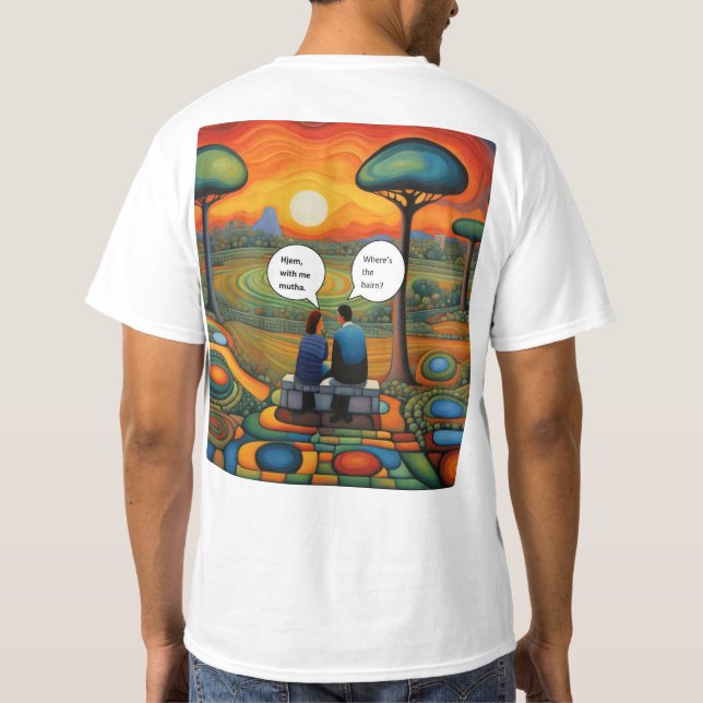 Var är barnet t shirt (Baksida)