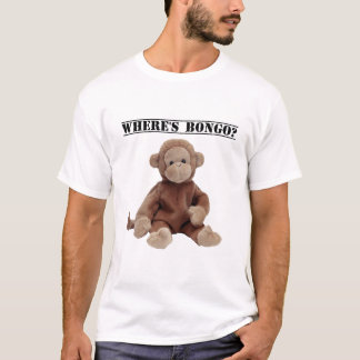 Var är bongoen apaT-tröja Tee Shirt