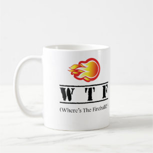 Var är brandbollen? kaffemugg
